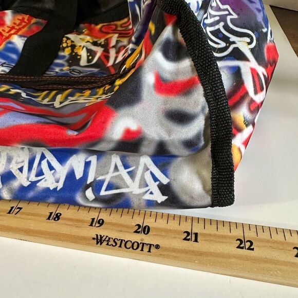 LUCAS graffiti Travel Duffle bags and small bag Set of 3 - Picture 5 of 16